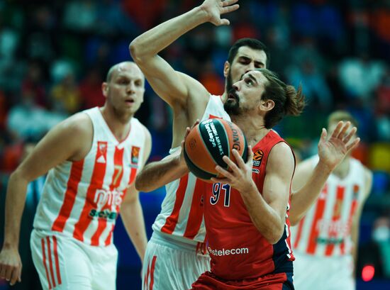 Russia Basketball Euroleague CSKA - Crvena Zvezda