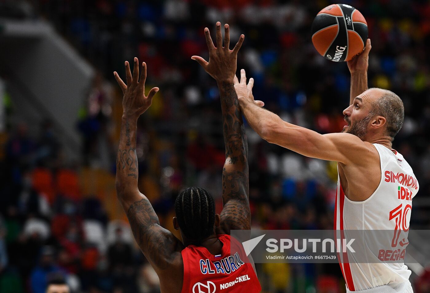 Russia Basketball Euroleague CSKA - Crvena Zvezda