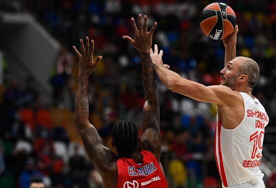 Russia Basketball Euroleague CSKA - Crvena Zvezda