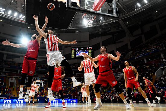Russia Basketball Euroleague CSKA - Crvena Zvezda