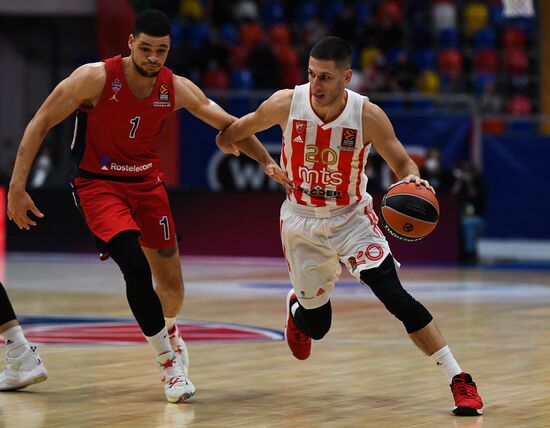 Russia Basketball Euroleague CSKA - Crvena Zvezda