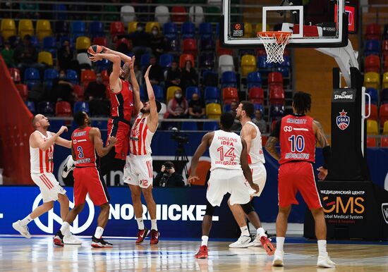 Russia Basketball Euroleague CSKA - Crvena Zvezda