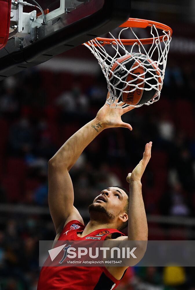 Russia Basketball Euroleague CSKA - Crvena Zvezda