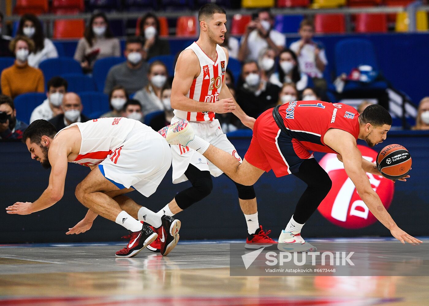 Russia Basketball Euroleague CSKA - Crvena Zvezda