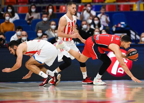 Russia Basketball Euroleague CSKA - Crvena Zvezda