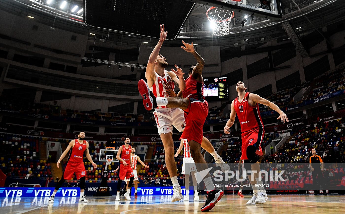 Russia Basketball Euroleague CSKA - Crvena Zvezda