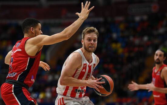 Russia Basketball Euroleague CSKA - Crvena Zvezda
