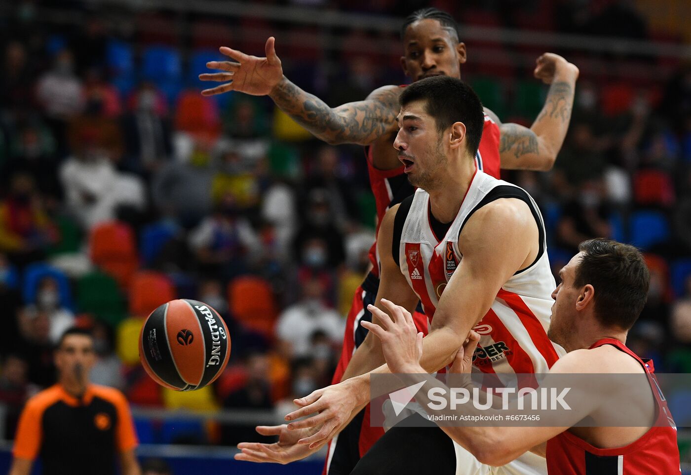 Russia Basketball Euroleague CSKA - Crvena Zvezda