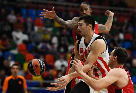 Russia Basketball Euroleague CSKA - Crvena Zvezda