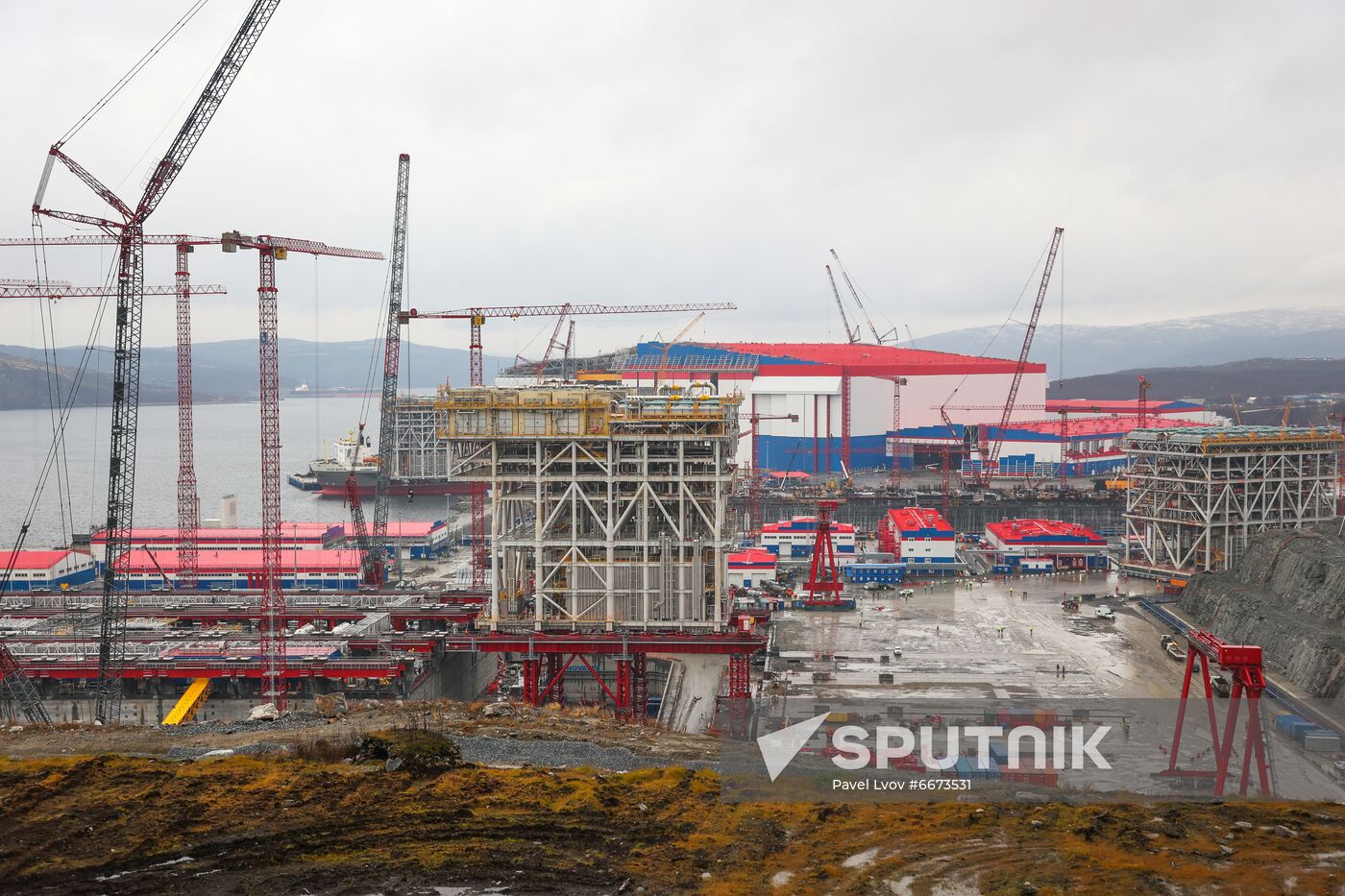 Russia Novatek Construction Center