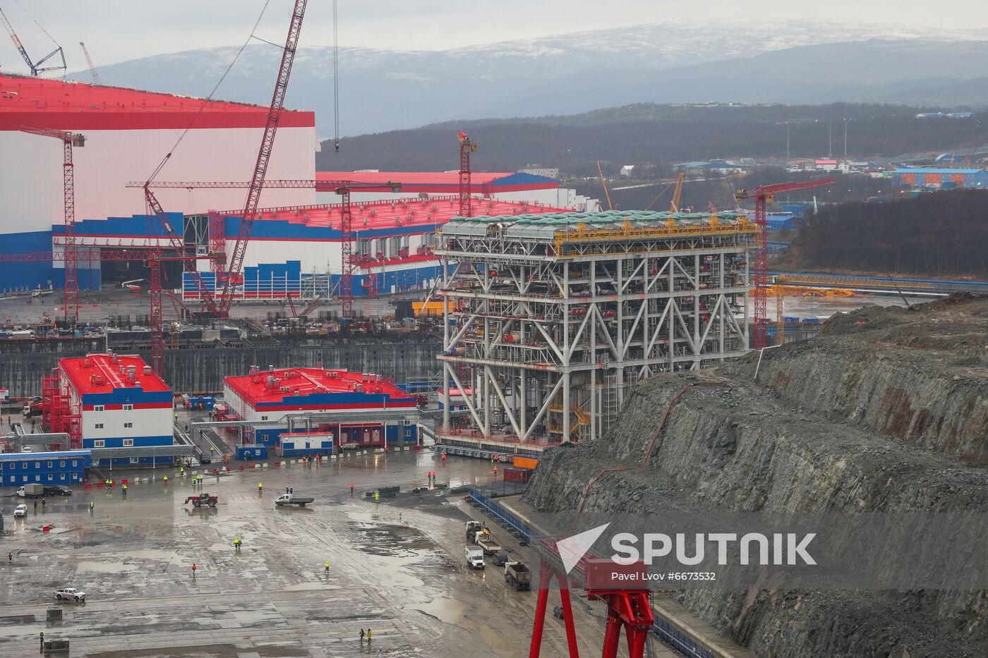 Russia Novatek Construction Center