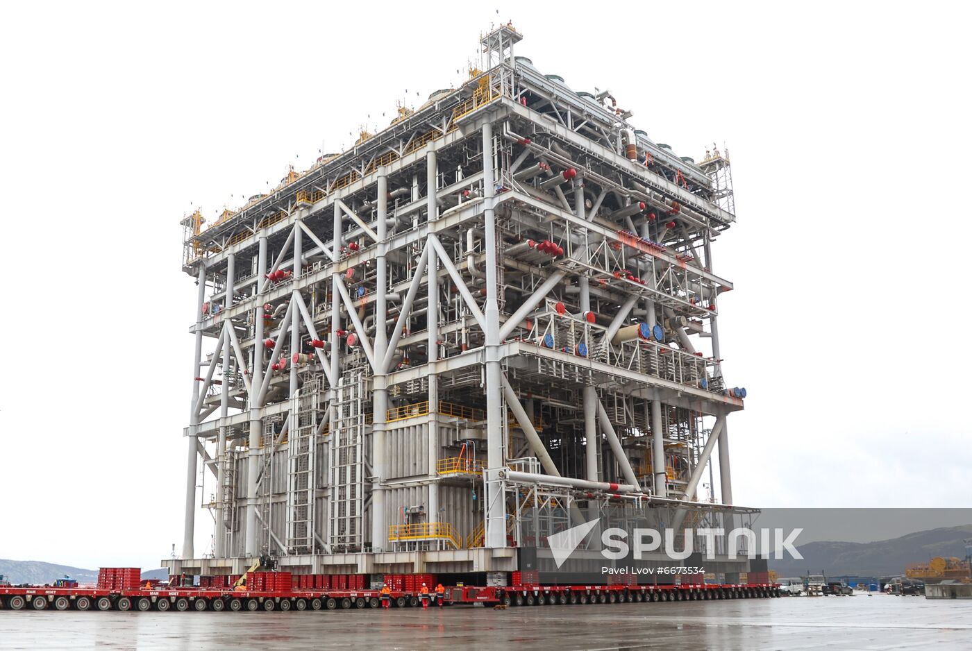 Russia Novatek Construction Center