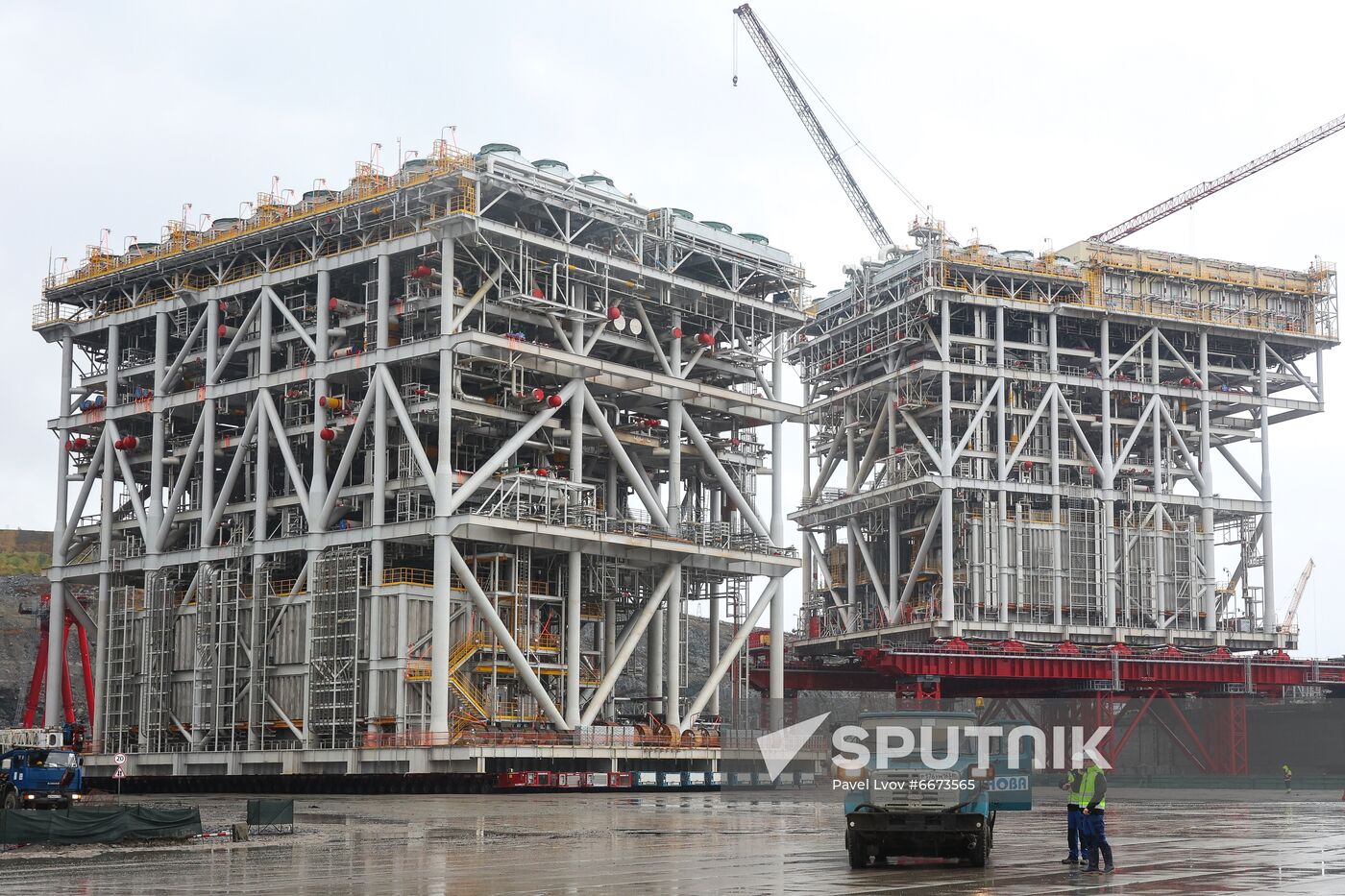 Russia Novatek Construction Center