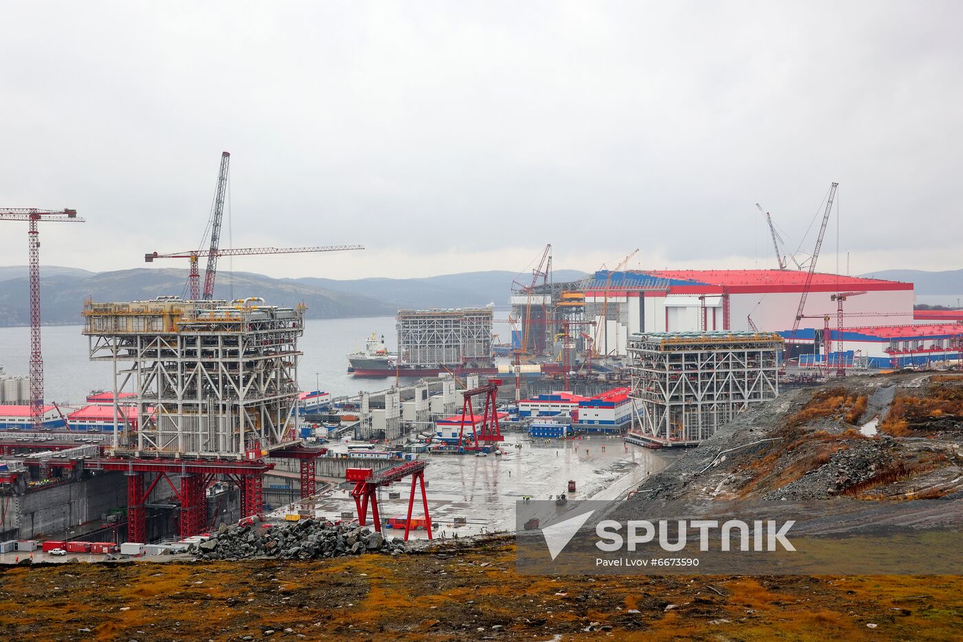 Russia Novatek Construction Center