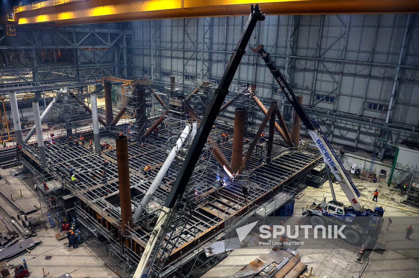 Russia Novatek Construction Center