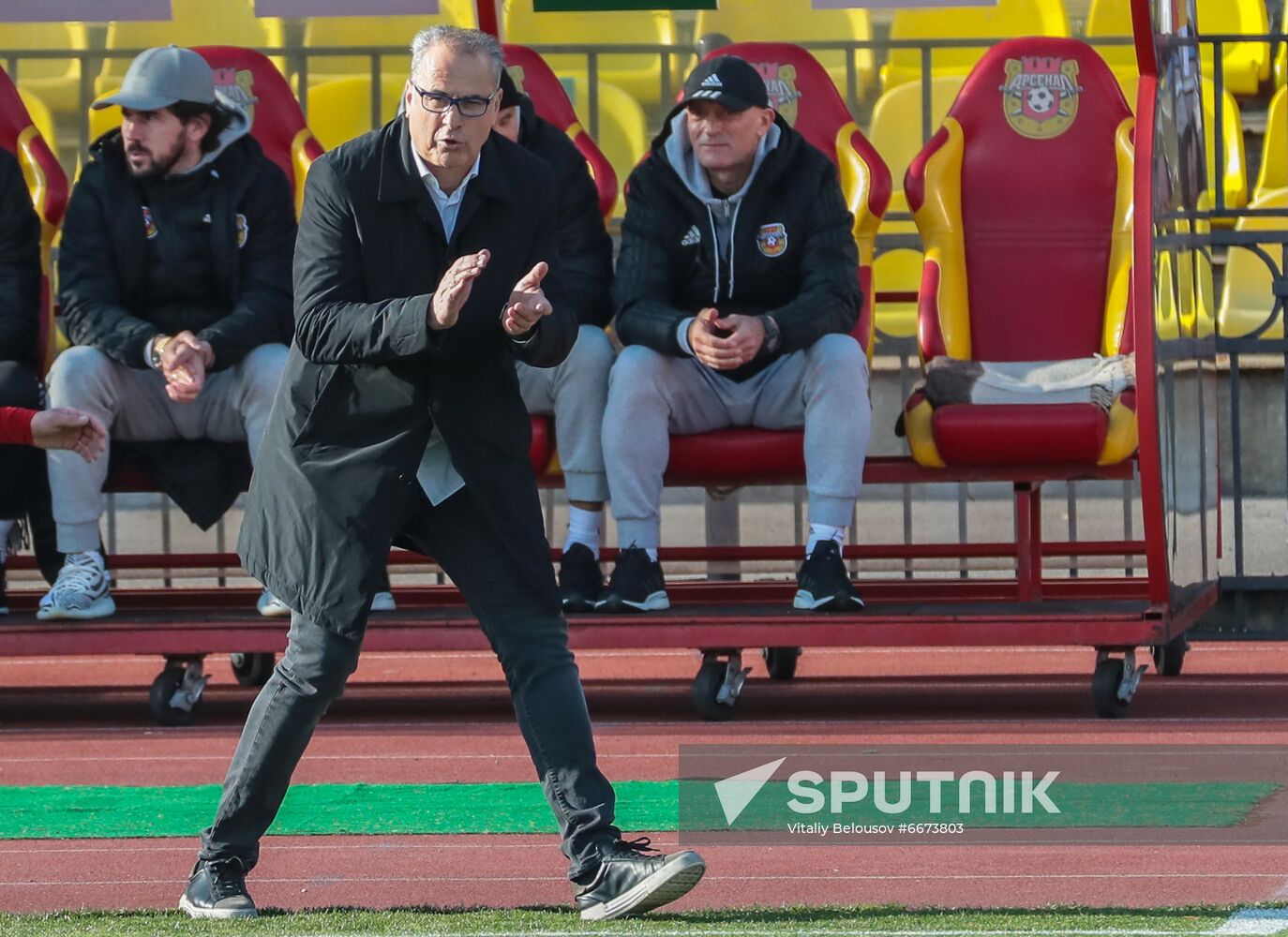 Russia Soccer Premier-League Arsenal - Zenit