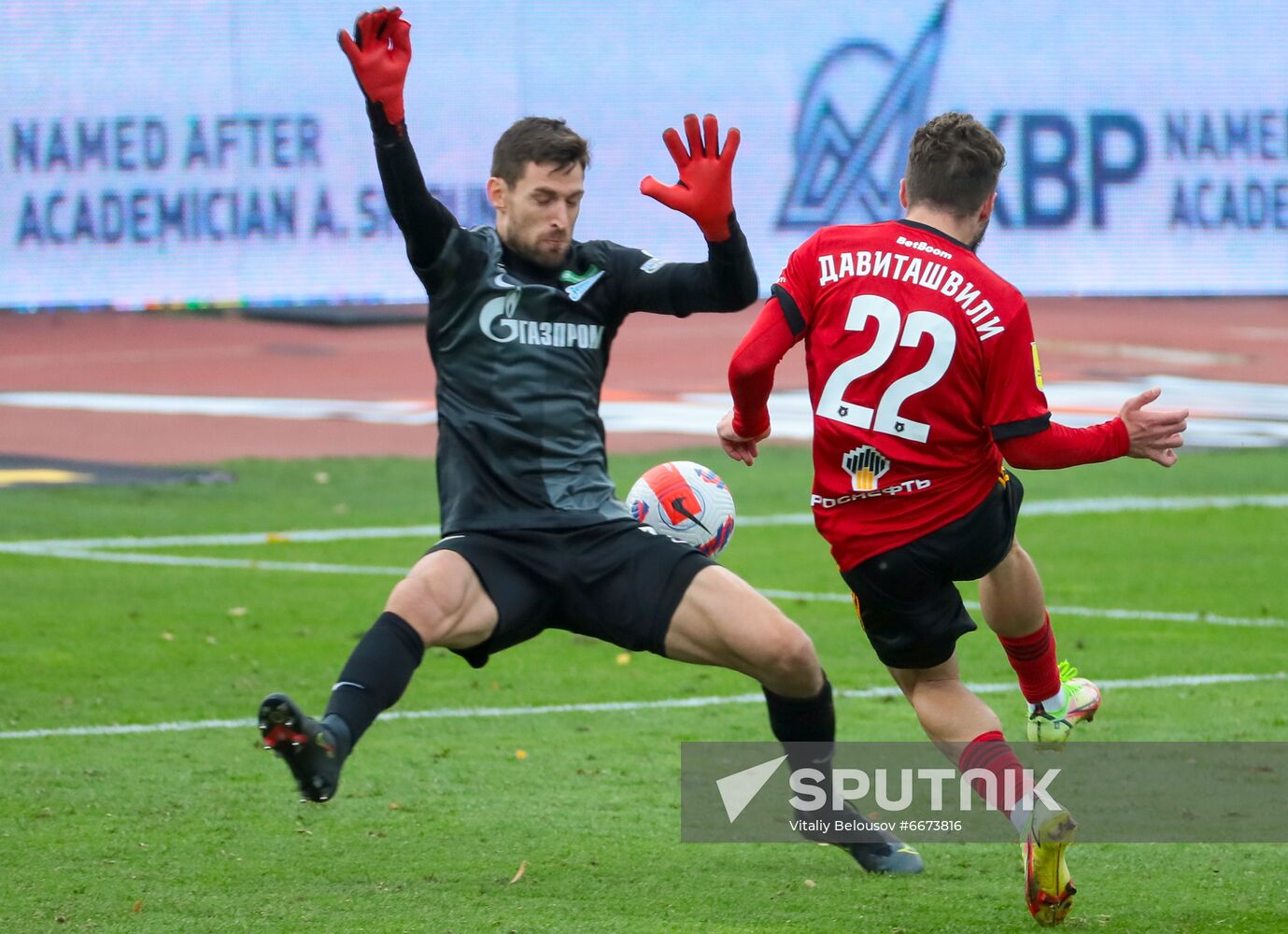 Russia Soccer Premier-League Arsenal - Zenit