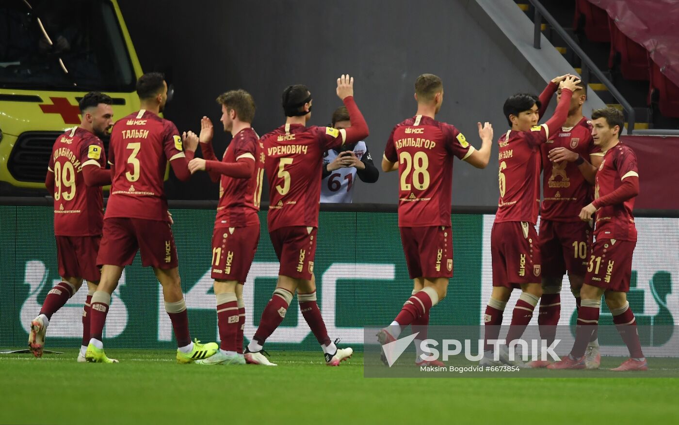 Russia Soccer Premier-League Rubin - Lokomotiv