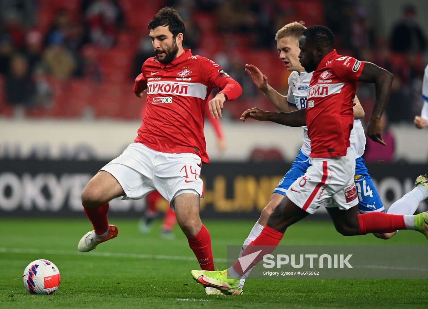 Russia Soccer Premier-League Spartak - Dynamo