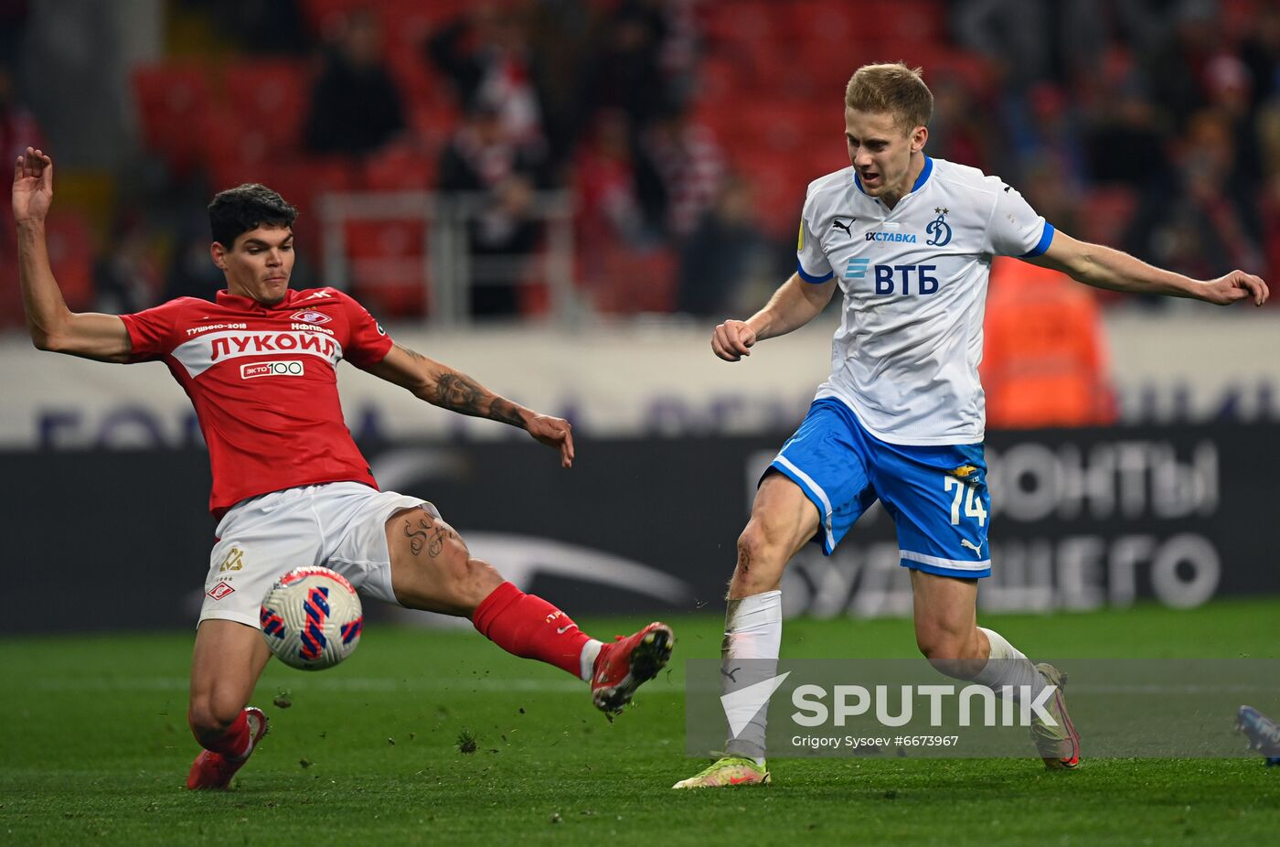 Russia Soccer Premier-League Spartak - Dynamo