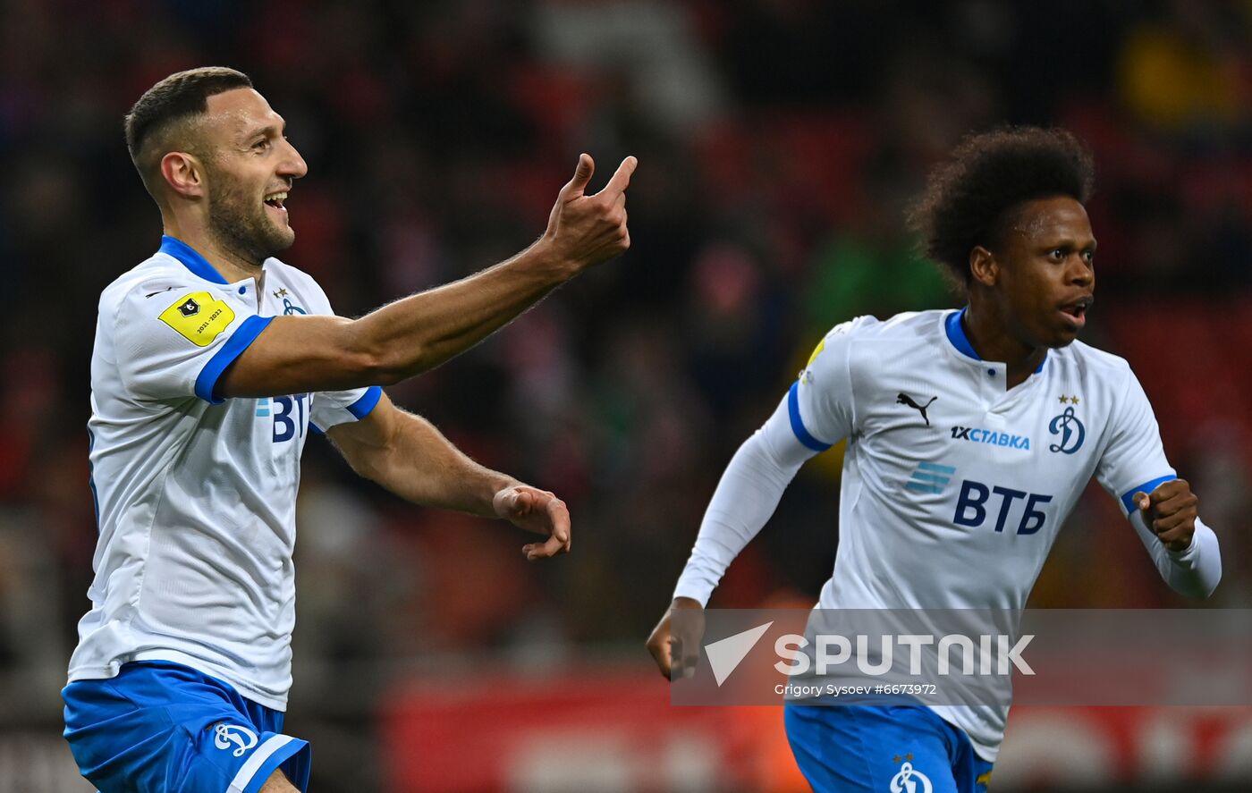 Russia Soccer Premier-League Spartak - Dynamo