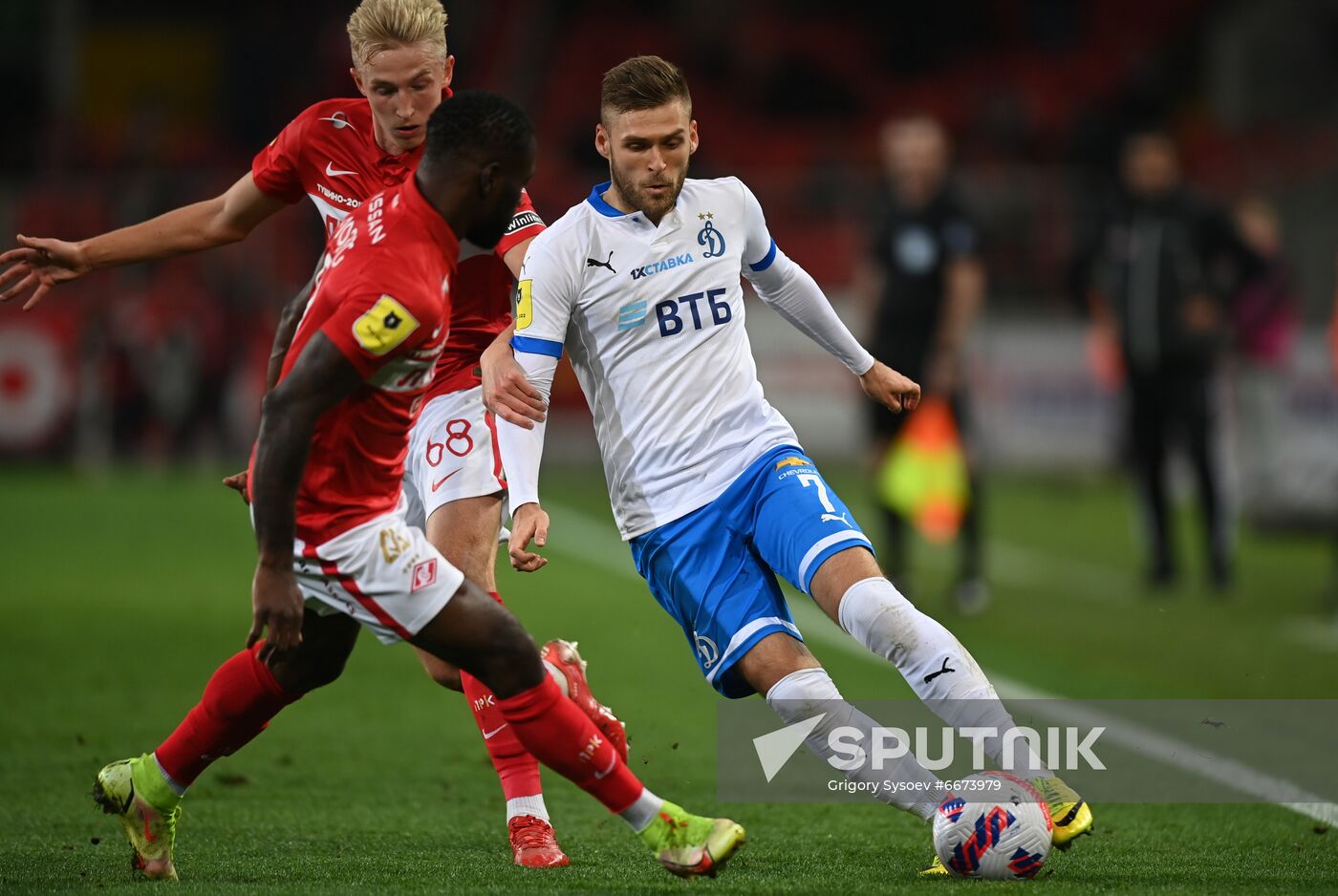 Russia Soccer Premier-League Spartak - Dynamo
