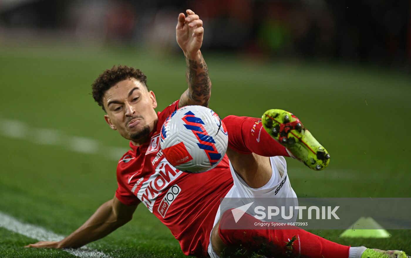 Russia Soccer Premier-League Spartak - Dynamo