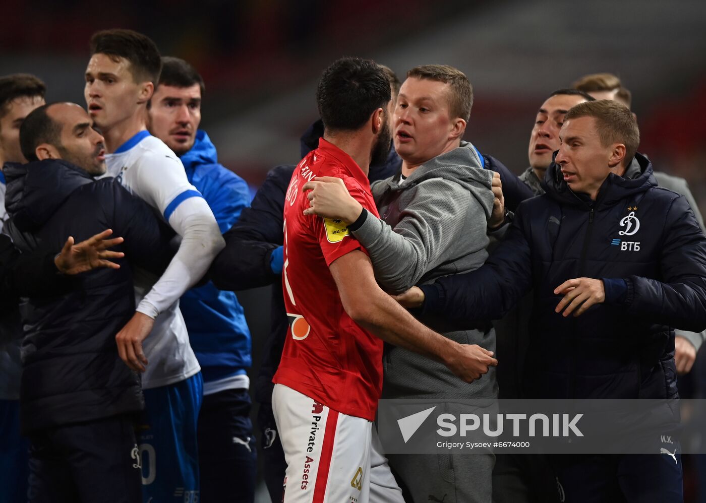 Russia Soccer Premier-League Spartak - Dynamo