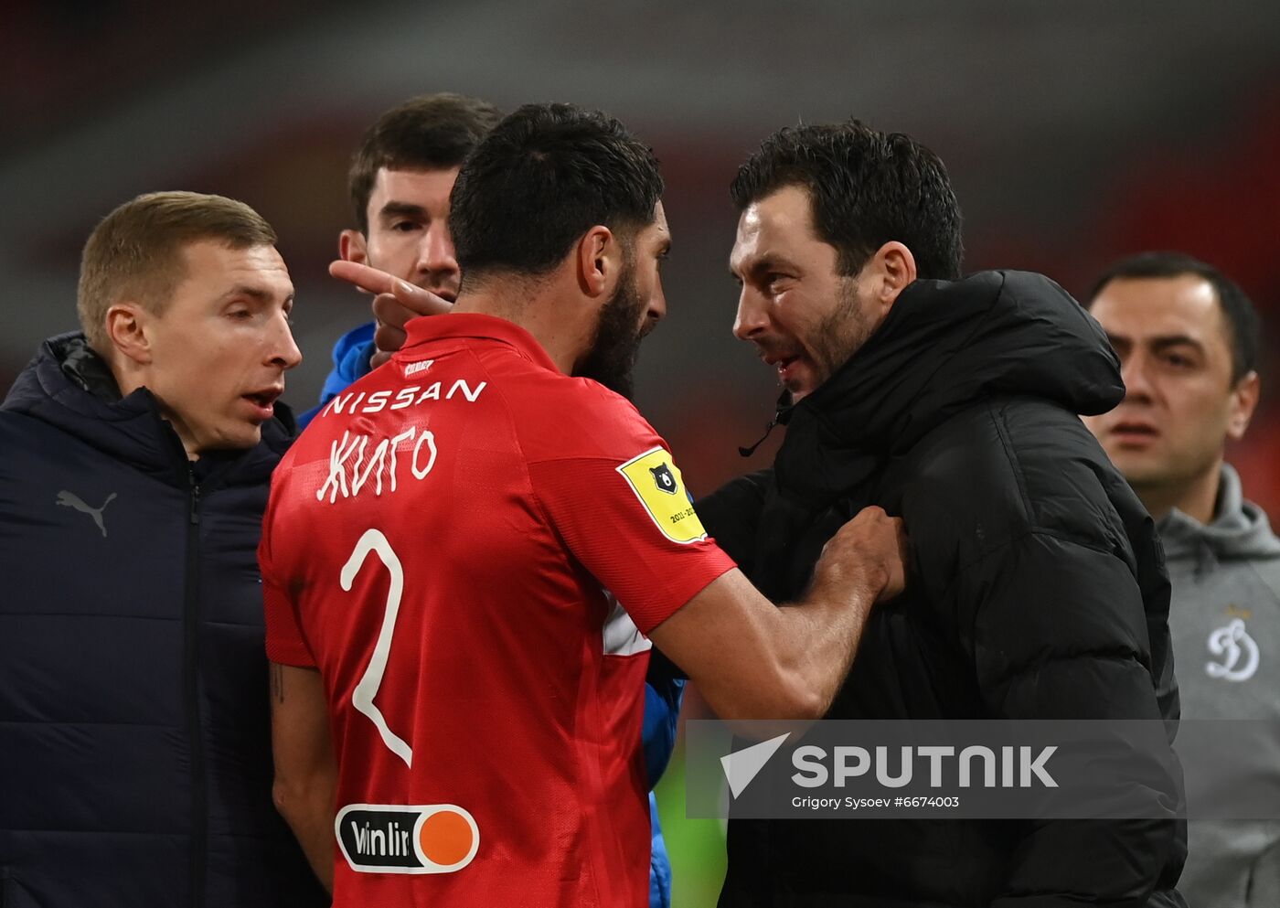 Russia Soccer Premier-League Spartak - Dynamo