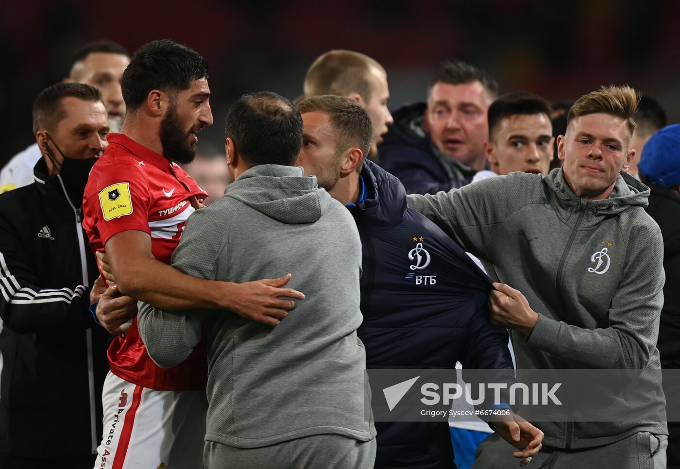 Russia Soccer Premier-League Spartak - Dynamo