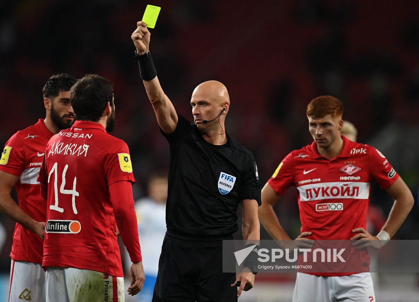 Russia Soccer Premier-League Spartak - Dynamo