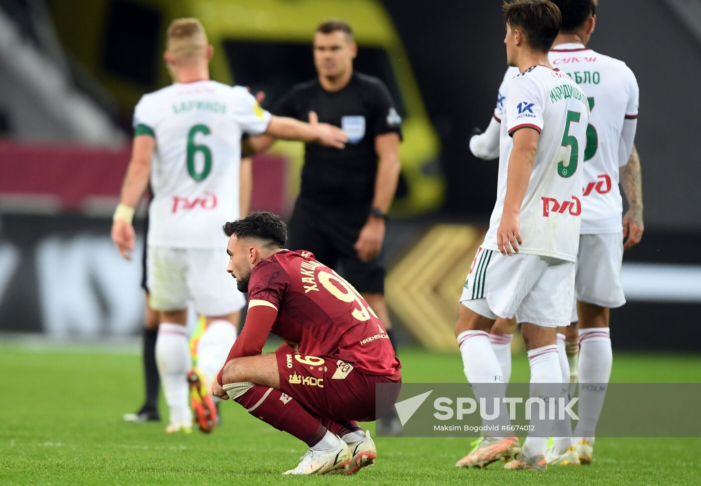 Russia Soccer Premier-League Rubin - Lokomotiv