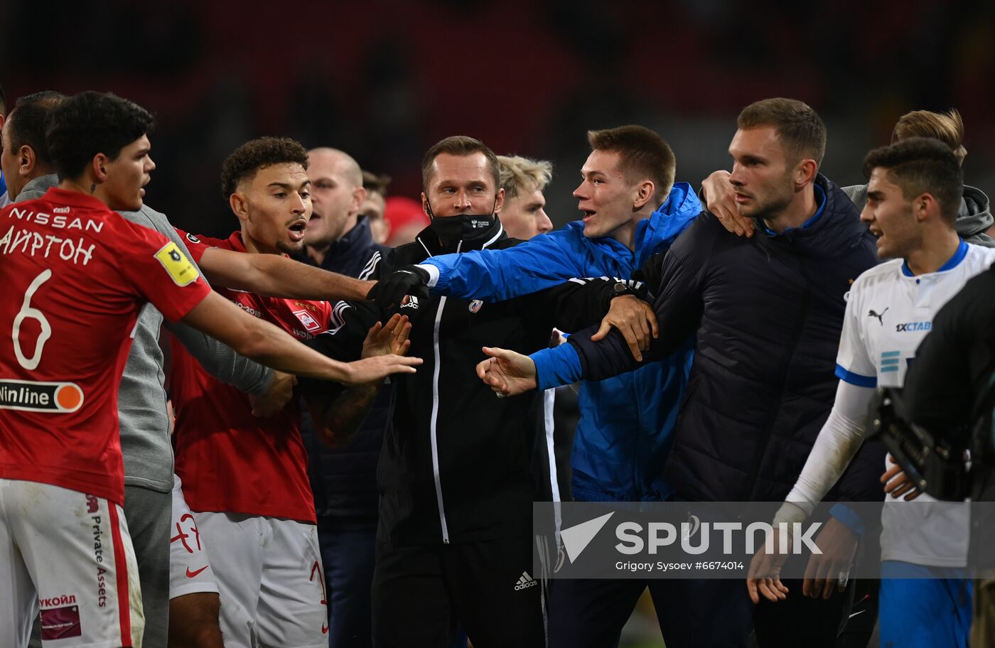 Russia Soccer Premier-League Spartak - Dynamo