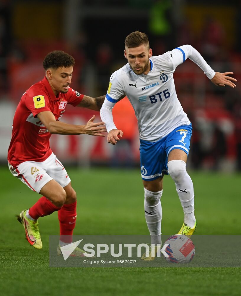 Russia Soccer Premier-League Spartak - Dynamo