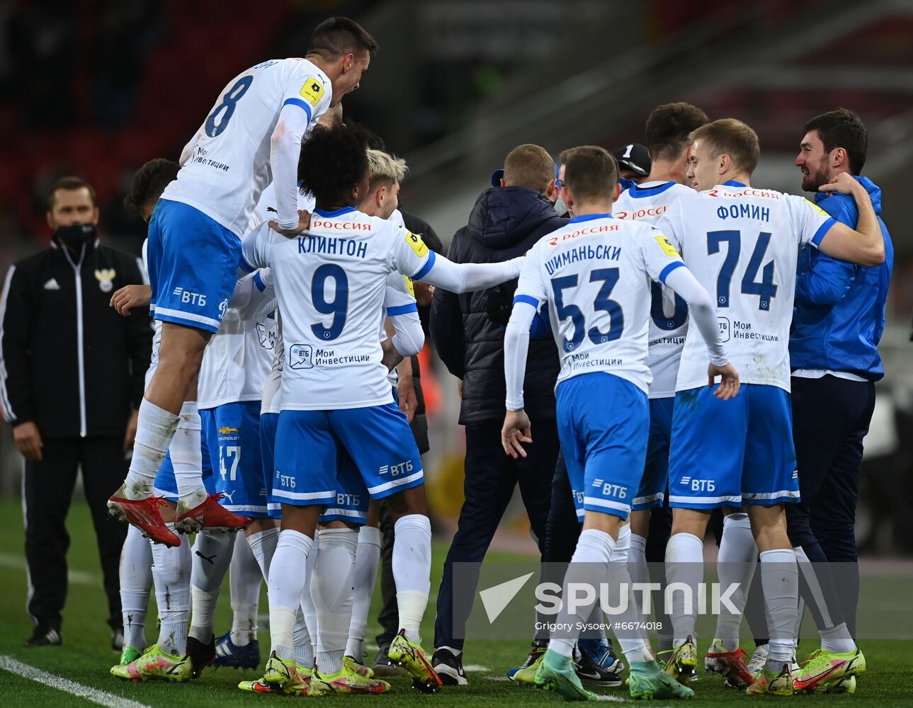 Russia Soccer Premier-League Spartak - Dynamo