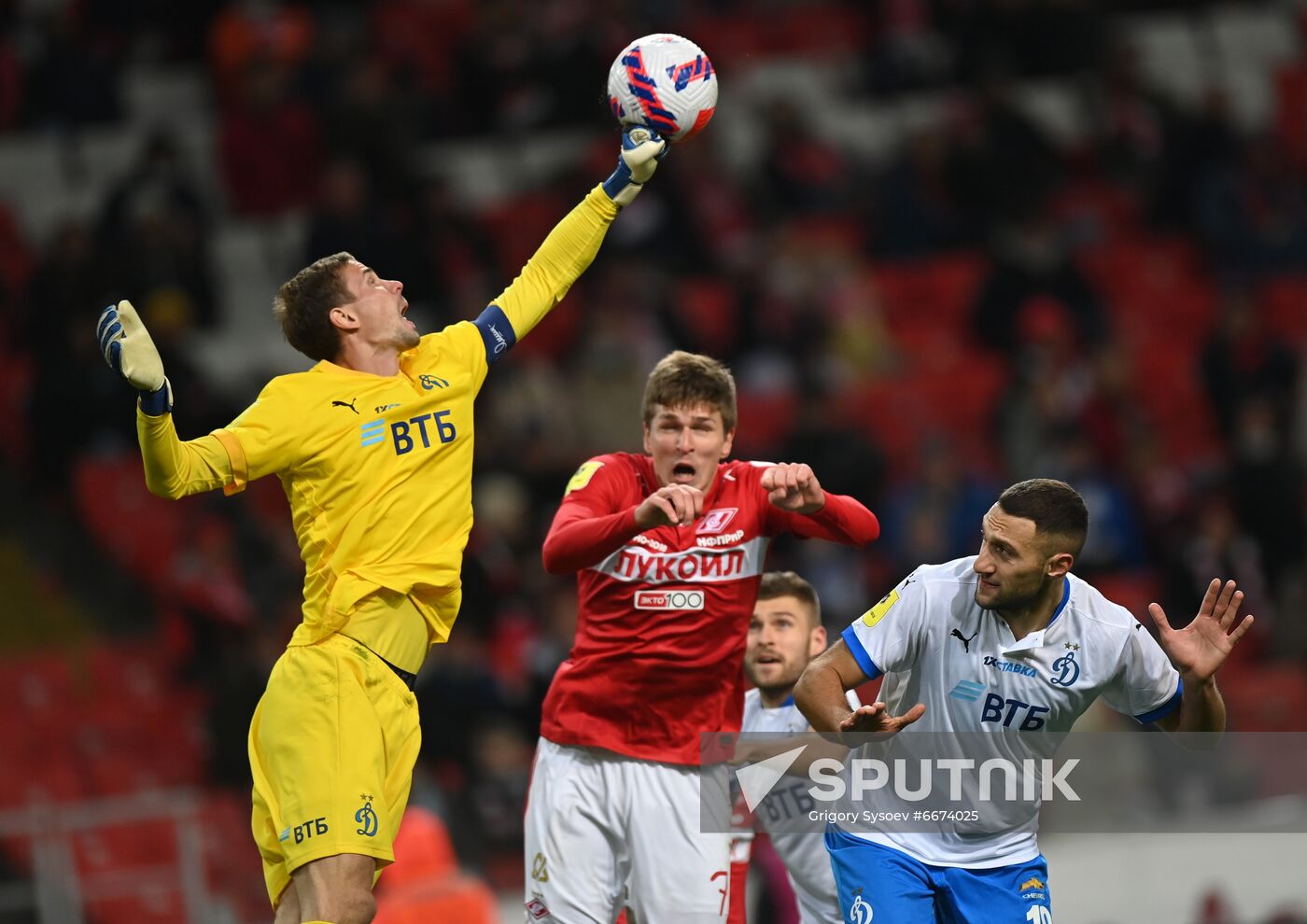 Russia Soccer Premier-League Spartak - Dynamo