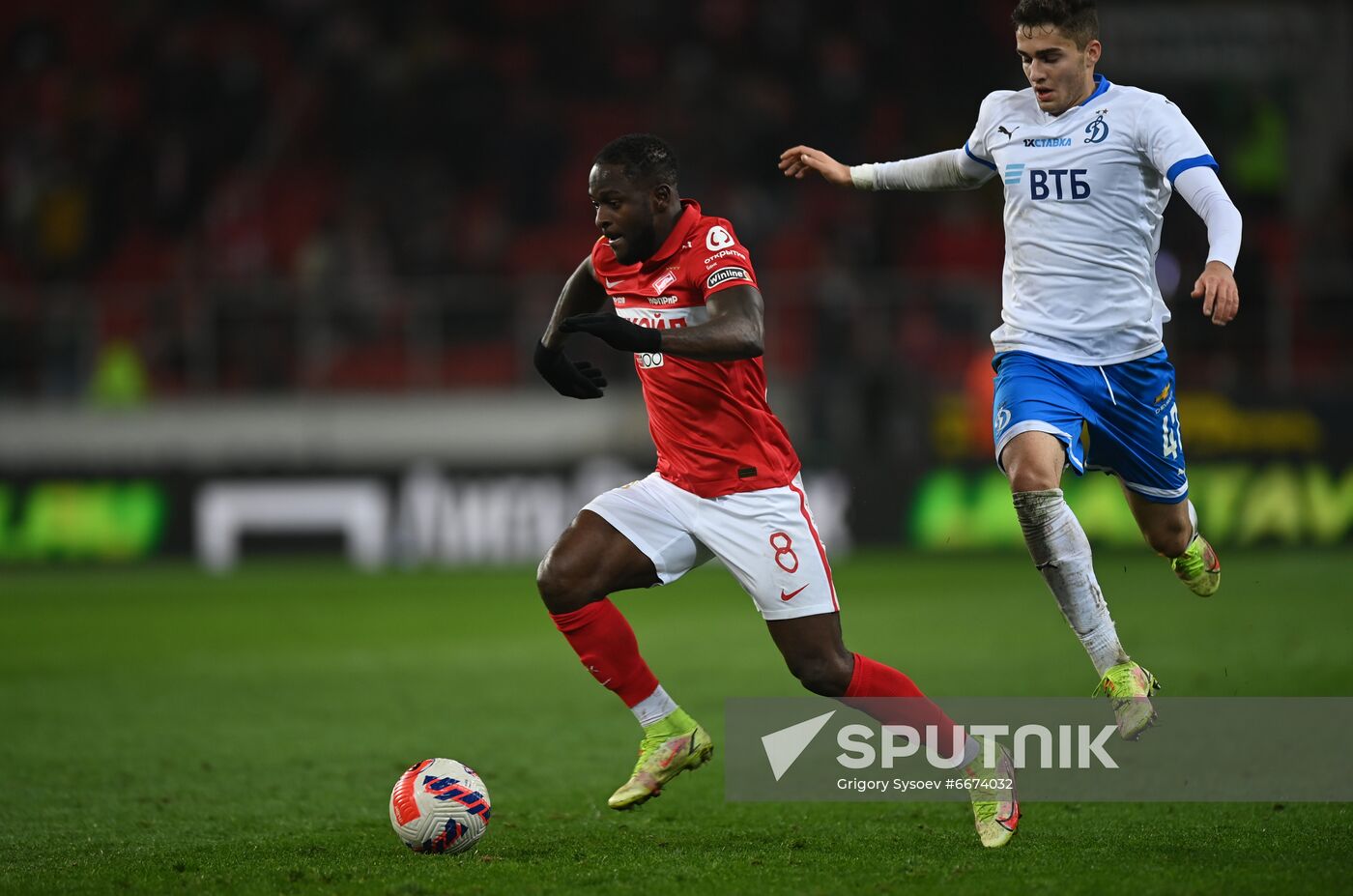 Russia Soccer Premier-League Spartak - Dynamo