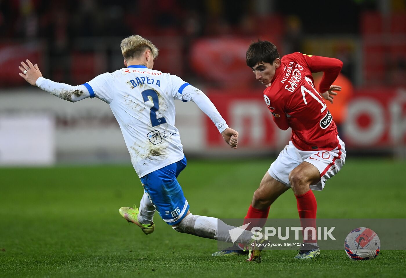 Russia Soccer Premier-League Spartak - Dynamo