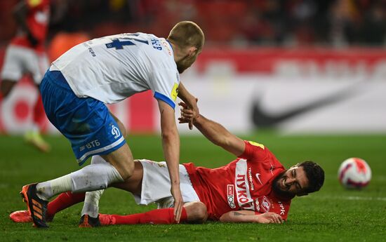 Russia Soccer Premier-League Spartak - Dynamo