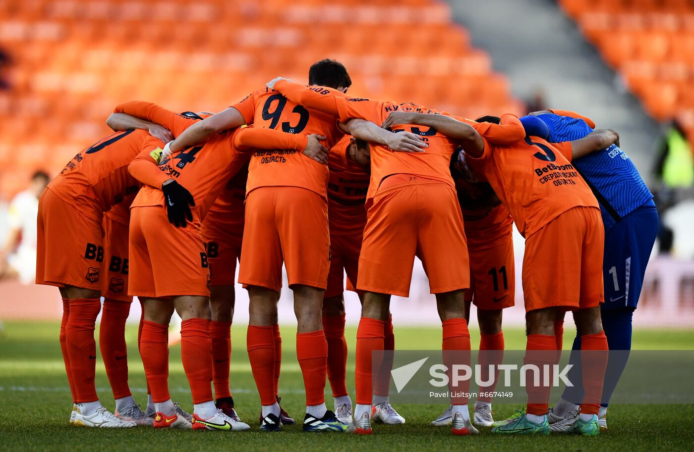 Russia Soccer Premier-League Ural - CSKA