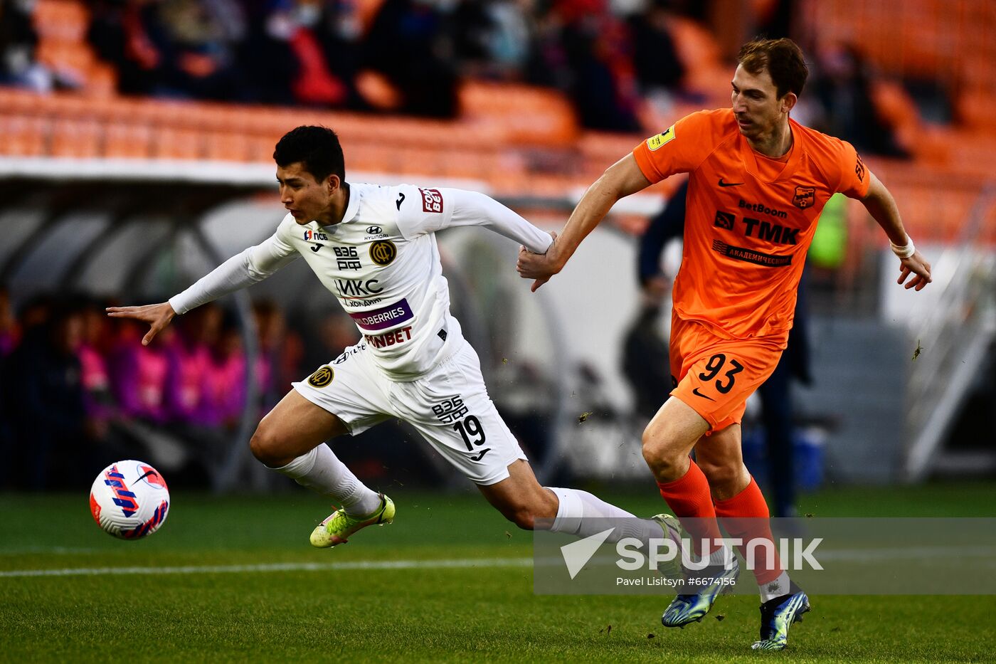 Russia Soccer Premier-League Ural - CSKA