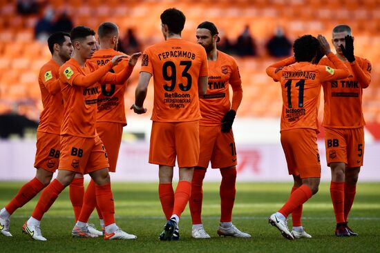 Russia Soccer Premier-League Ural - CSKA