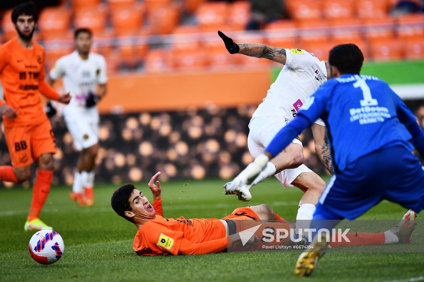 Russia Soccer Premier-League Ural - CSKA