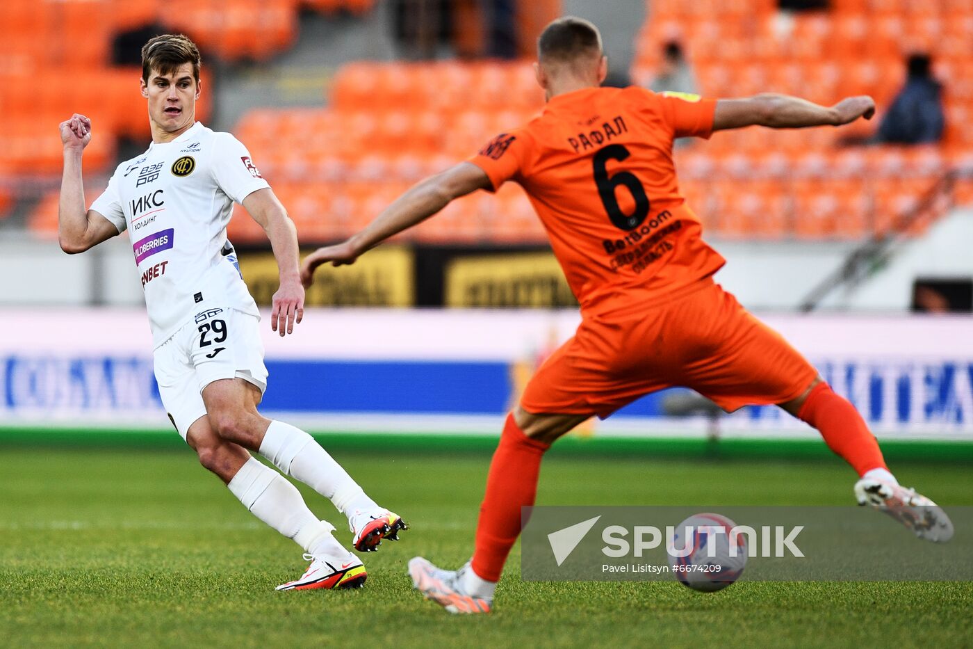 Russia Soccer Premier-League Ural - CSKA