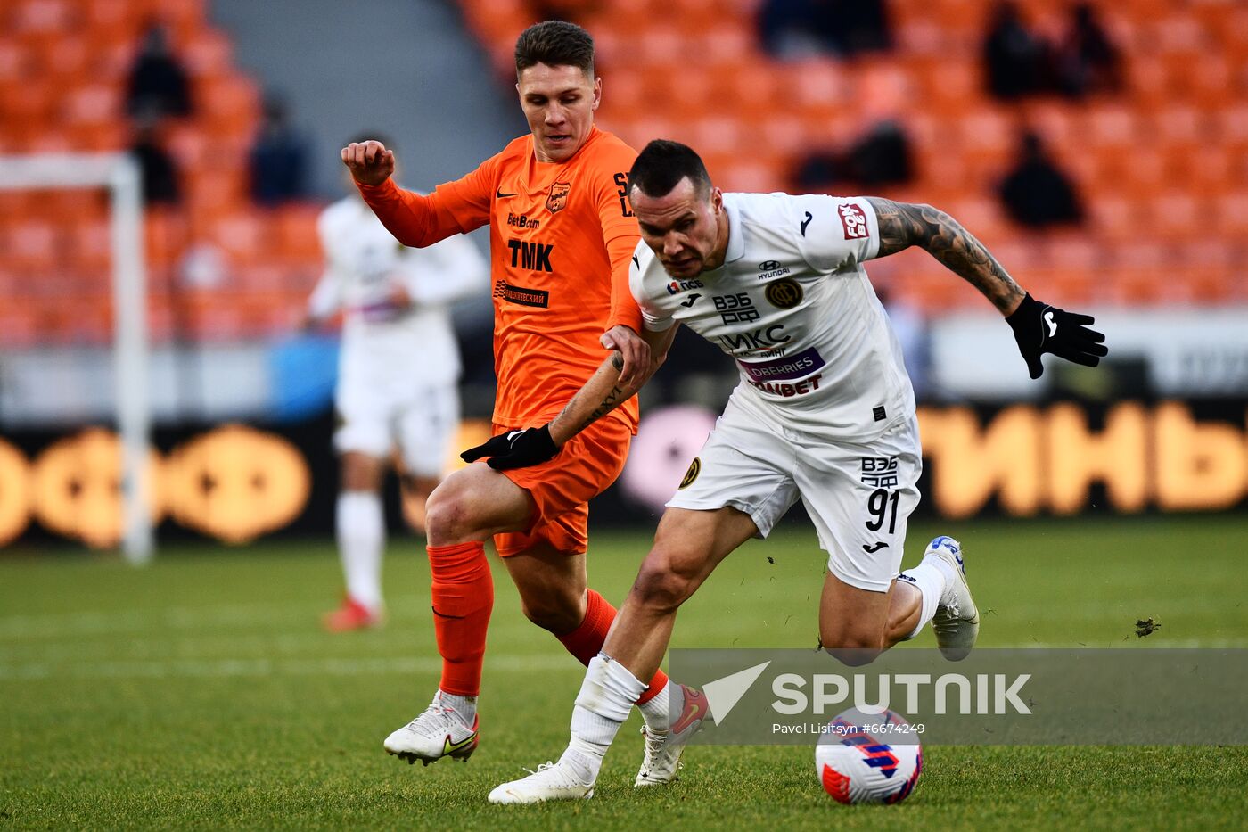 Russia Soccer Premier-League Ural - CSKA