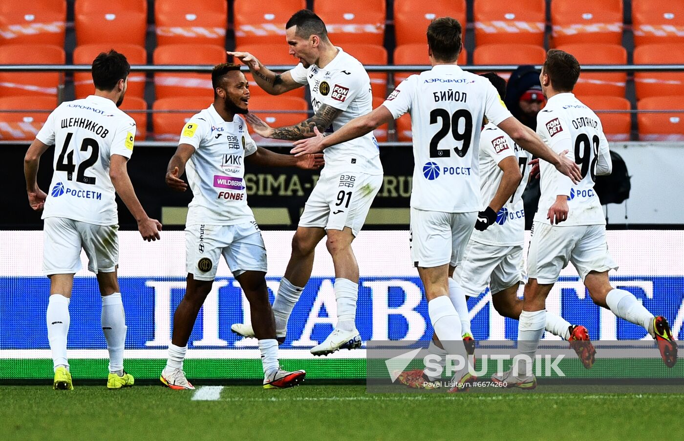 Russia Soccer Premier-League Ural - CSKA