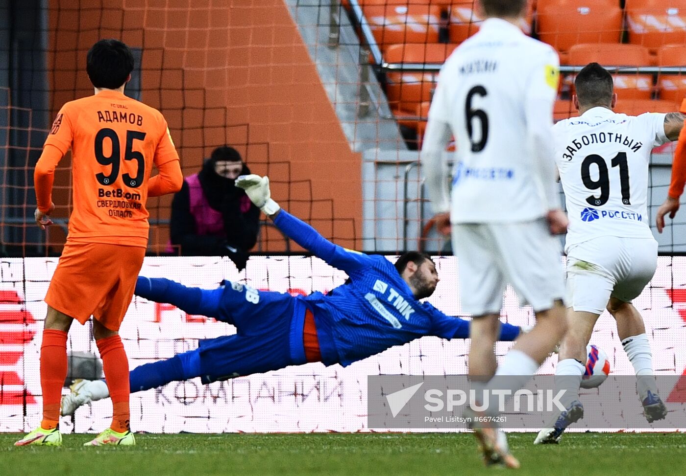 Russia Soccer Premier-League Ural - CSKA