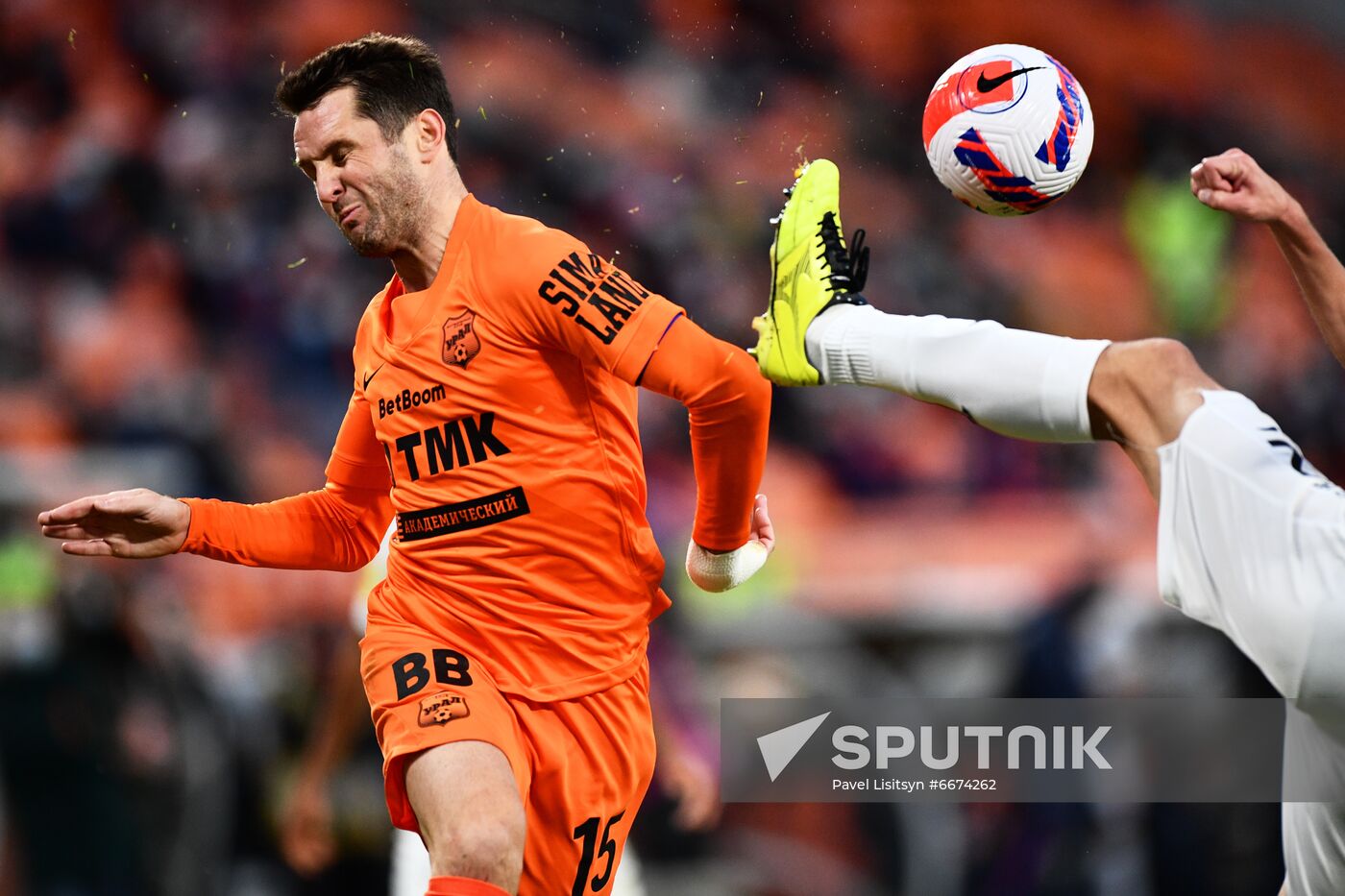 Russia Soccer Premier-League Ural - CSKA