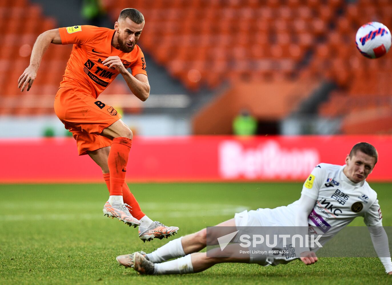 Russia Soccer Premier-League Ural - CSKA