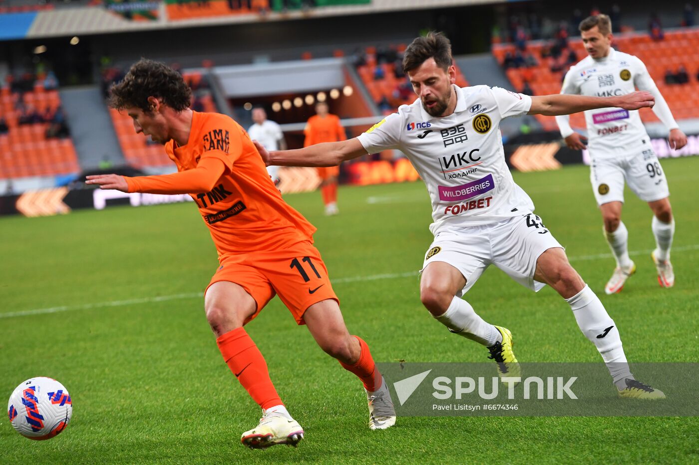 Russia Soccer Premier-League Ural - CSKA